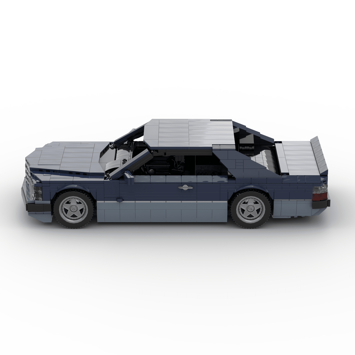 Deutsches Grand-Touring-Coupé der 1980er Jahre Klemmbausteine(GoBricks)-LesDiy-Klemmbausteine