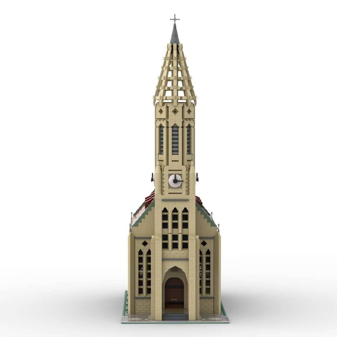 Die Berger Kirche Klemmbausteine - LesDiyproduct_type##