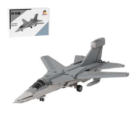 EF - 111A Warfare Aircraft Klemmbausteine - LesDiy - Klemmbausteine