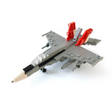 F/18 Red Devils Aircraft Military Klemmbausteine - LesDiy - Klemmbausteine