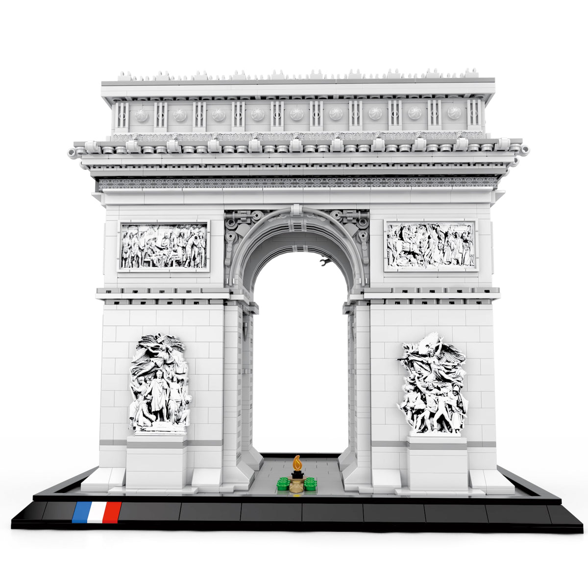 ReoBrix 66024 Famous Landmark Arc de Triomphe Klemmbausteine - LesDiy - Klemmbausteine