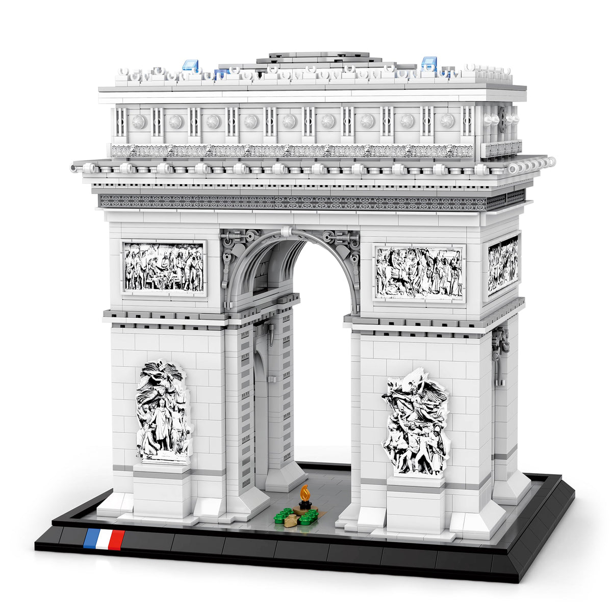 ReoBrix 66024 Famous Landmark Arc de Triomphe Klemmbausteine - LesDiy - Klemmbausteine