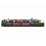 France's Largest Active JacquesSaadé - class Container Ship Klemmbausteine - LesDiy - Klemmbausteine