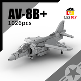 Fully Armed AV - 8B+ Harrier Klemmbausteine - LesDiy - Klemmbausteine