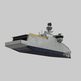 Futuristisches Mehrzweckfahrzeug Marineschiff Militär klemmbausteine - LesDiy - Klemmbausteine