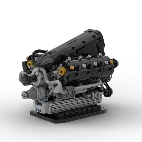 Hybrid Engine Klemmbausteine - LesDiy - Klemmbausteine