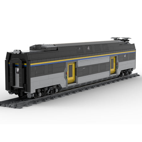 Italian ETR521 "Rock" high - speed train passenger carriage Klemmbausteine - LesDiy - Klemmbausteine