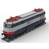 Italian FS E444 "Tartaruga" electric locomotive Klemmbausteine - LesDiy - Klemmbausteine