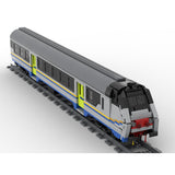 Italian "Mazinga" MDVC type train DPR livery Klemmbausteine - LesDiy - Klemmbausteine