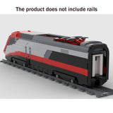 Italienische Lokomotive der FS - Klasse ETR 500 Klemmbausteine - LesDiy - Klemmbausteine