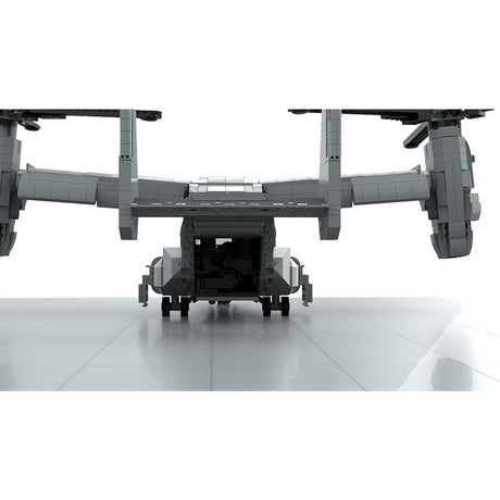 V - 22 Fishhawk Tilt - Rotor Aircraft Klemmbausteine - LesDiyproduct_type##