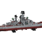 Kirov class battlecruiser | Admiral Lazarev, ex - Frunze Klemmbausteine - Scale 1:485 - LesDiy - Klemmbausteine