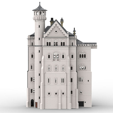 Knighthouse Floor 1 - 4 Module 4 of Neuschwanstein Castle Klemmbausteine - LesDiy - Klemmbausteine