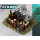 MOC - 114319 Medieval Gold Mine Klemmbausteine - LesDiy - Klemmbausteine