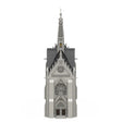 MOC - 165277 Gothic Cathedral Module 2 - Cross Klemmbausteine - LesDiy - Klemmbausteine