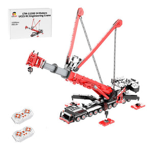 LTM-11200 14 Motoren UCCS RC Engineering Crane Klemmbausteine-LesDiy-Klemmbausteine