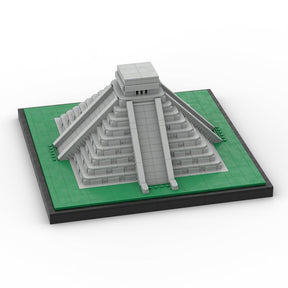 Maya - Ruinen der Pyramide von Chichen Itza Klemmbausteine - LesDiy - Klemmbausteine