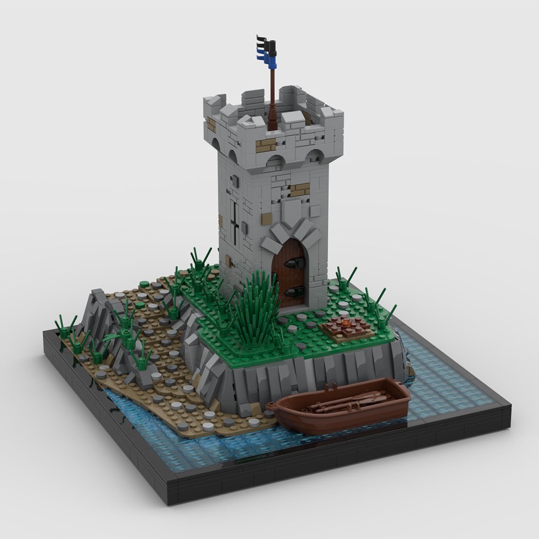 Medieval Pirate Tower Klemmbausteine - LesDiy - Klemmbausteine