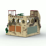 Middle East Desert Street Scene Small Market Building Blocks Set Model - LesDiy - Klemmbausteine