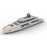 Midi - Scale Yacht - White Version Klemmbausteine - LesDiy - Klemmbausteine