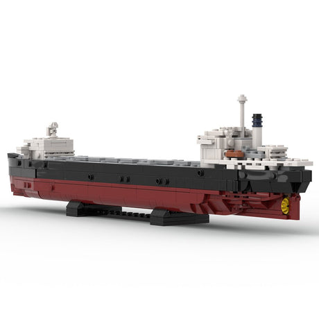Militärischer MOC Mission San Juan Tanker im Maßstab 1:485 klemmbausteine - LesDiy - Klemmbausteine