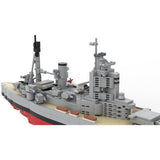 Militärisches Schlachtschiff Nelson im Maßstab 1/300 Klemmbausteine - LesDiy - Klemmbausteine