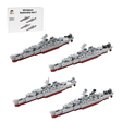 Mini Armed Naval Vessel Set 2 Klemmbausteine - LesDiy - Klemmbausteine