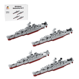Mini Armed Naval Vessel Set 2 Klemmbausteine - LesDiy - Klemmbausteine