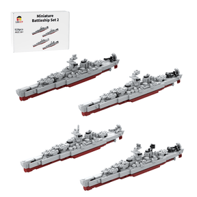 Mini Armed Naval Vessel Set 2 Klemmbausteine - LesDiy - Klemmbausteine