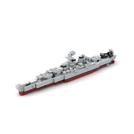 Mini Armed Naval Vessel Set 2 Klemmbausteine - LesDiy - Klemmbausteine