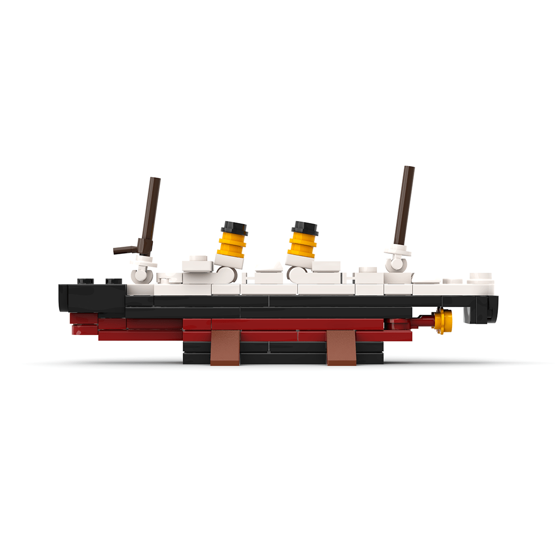 Mini Ocean Liner Klemmbausteine - LesDiy - Klemmbausteine