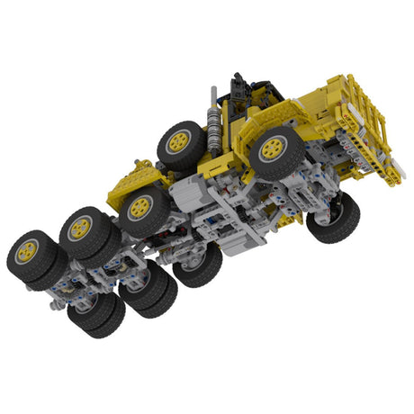 Mit Suspension Heavy Equipment Transport Vehicle - LesDiy - Klemmbausteine