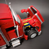 MOC - 100795 Technologie American Heavy Duty Truck Klemmbausteine - LesDiy - Klemmbausteine