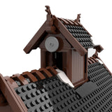 MOC - 104429 Viking God House Klemmbausteine - LesDiy - Klemmbausteine