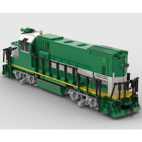 MOC - 104688 California Northern GP15 Retro - Zug - LesDiy - Klemmbausteine