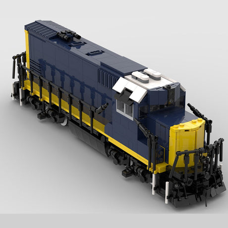 MOC - 104697 CSX GP15 Retro - Zug - LesDiy - Klemmbausteine