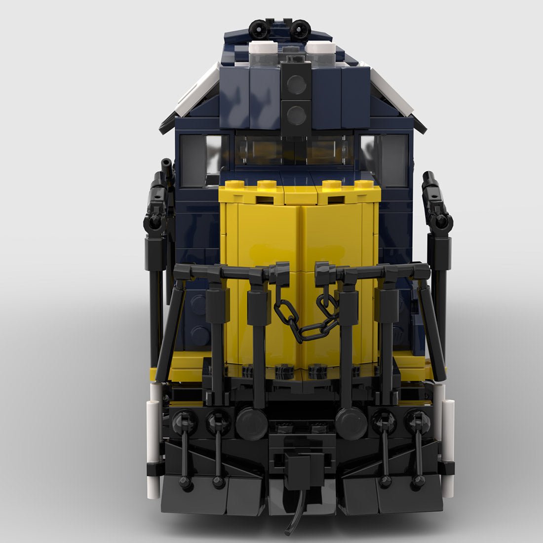 MOC - 104697 CSX GP15 Retro - Zug - LesDiy - Klemmbausteine