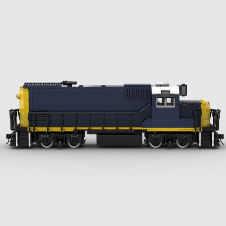 MOC - 104697 CSX GP15 Retro - Zug - LesDiy - Klemmbausteine