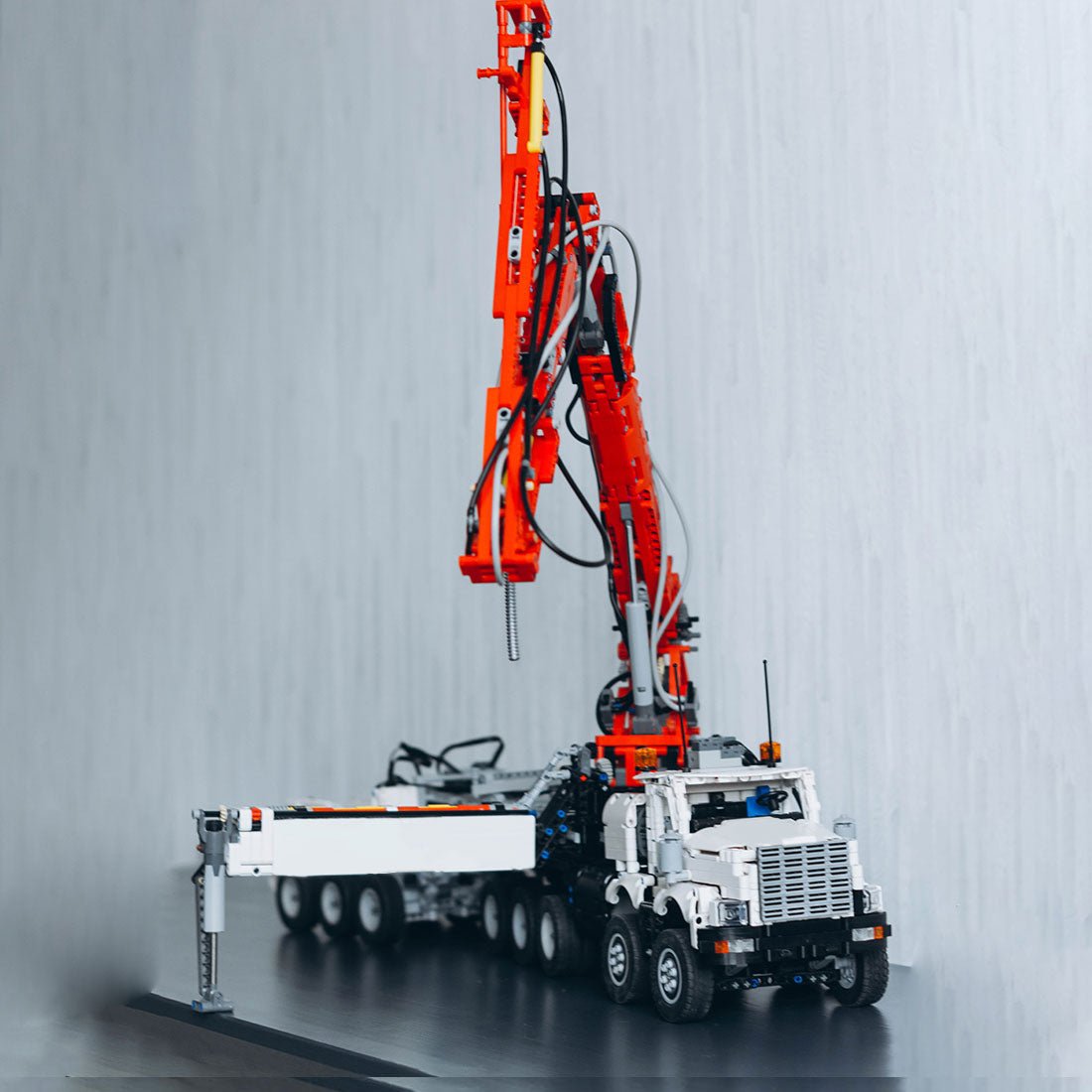 MOC - 105070 Kenworth C500B + Putzmeister M70 Klemmbausteine - LesDiy - Klemmbausteine
