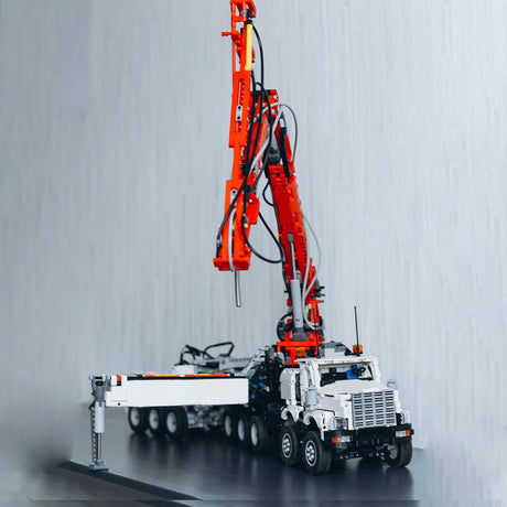 MOC - 105070 Kenworth C500B + Putzmeister M70 Klemmbausteine - LesDiy - Klemmbausteine
