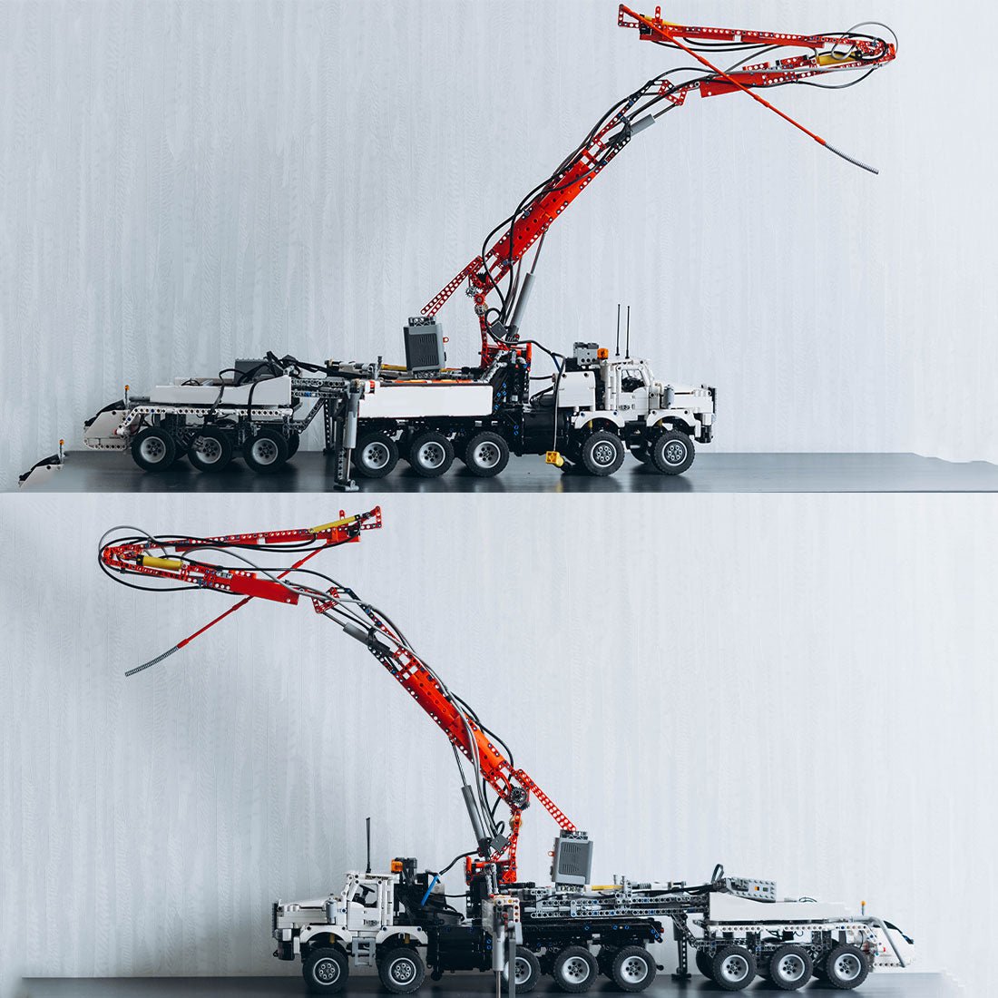 MOC - 105070 Kenworth C500B + Putzmeister M70 Klemmbausteine - LesDiy - Klemmbausteine