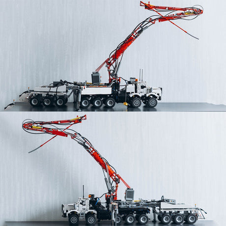 MOC - 105070 Kenworth C500B + Putzmeister M70 Klemmbausteine - LesDiy - Klemmbausteine