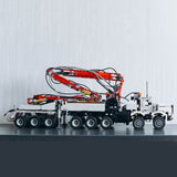 MOC - 105070 Kenworth C500B + Putzmeister M70 Klemmbausteine - LesDiy - Klemmbausteine