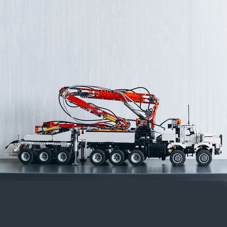 MOC - 105070 Kenworth C500B + Putzmeister M70 Klemmbausteine - LesDiy - Klemmbausteine