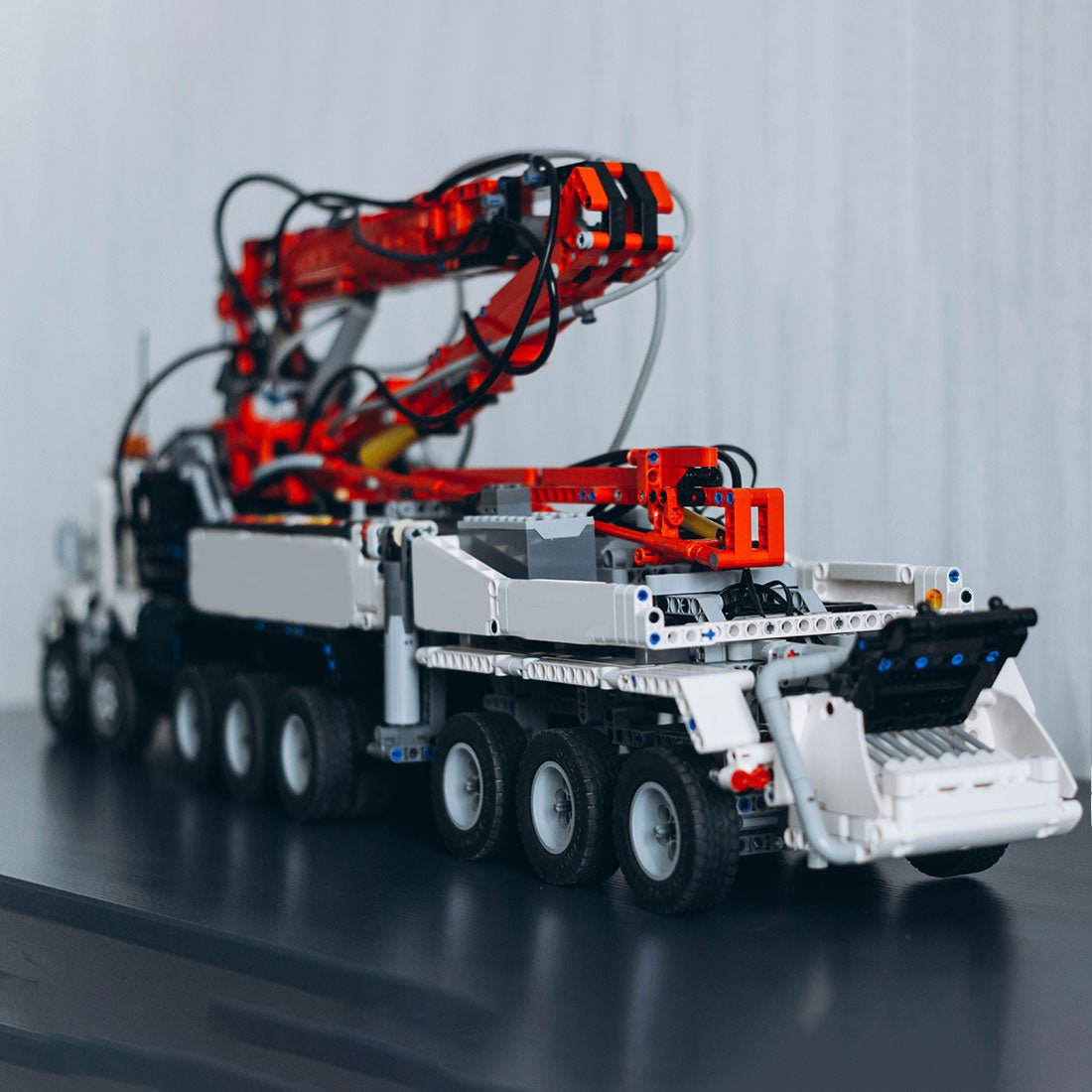 MOC - 105070 Kenworth C500B + Putzmeister M70 Klemmbausteine - LesDiy - Klemmbausteine