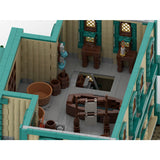 MOC - 105517 Colonial Bath House Klemmbausteine - LesDiy - Klemmbausteine