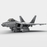 MOC - 105520 1:35 Scale F - 22 Raptor Klemmbausteine - LesDiy - Klemmbausteine
