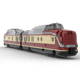 MOC - 106675 Zug BR 601 "VT 11.5 Triebwagen" Klemmbausteine - LesDiy - Klemmbausteine