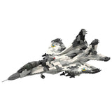 MOC - 106680 Ukraine Mig - 29 "The Ghost of Kyiv" - 1/35 Klemmbausteine - LesDiy - Klemmbausteine