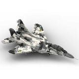 MOC - 106680 Ukraine Mig - 29 "The Ghost of Kyiv" - 1/35 Klemmbausteine - LesDiy - Klemmbausteine